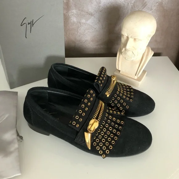 Giuseppe Zanotti | Shoes | Giuseppe Zanotti Black Suede  display picture 2